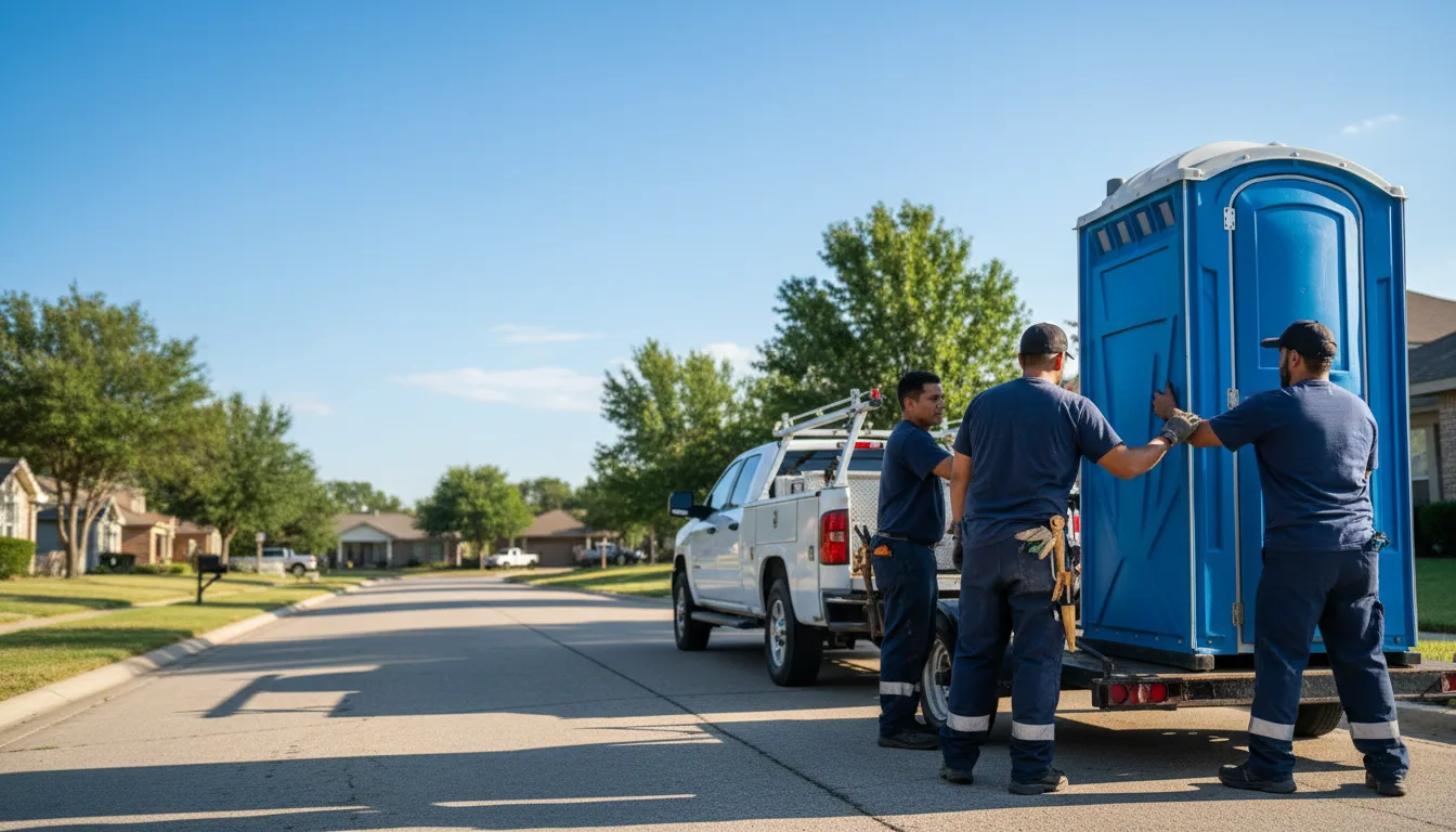 Portable Toilet Rental in Tarzan, TX near me